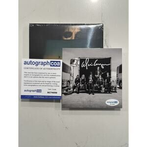 Alice Cooper Road Signed ACOA COA RARE AUTOGRAPHED CD And DVD